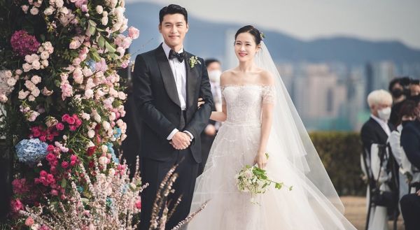 Hochzeit von Sohn Ye Jin und Hyun Bin