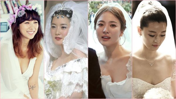 7 Koreanische Celebrities und ihre atemberaubenden Hochzeitskleider