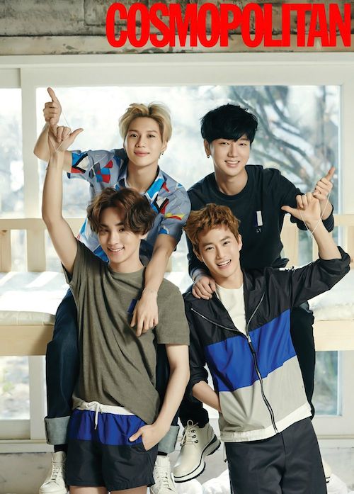 Super Junior, SHINee und EXO vereinen sich für Cosmopolitan Korea